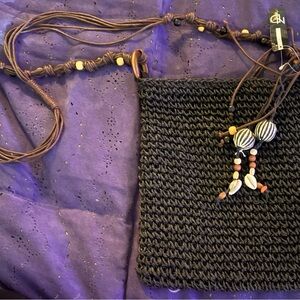 New Directions Dark Brown Crossbody Bag